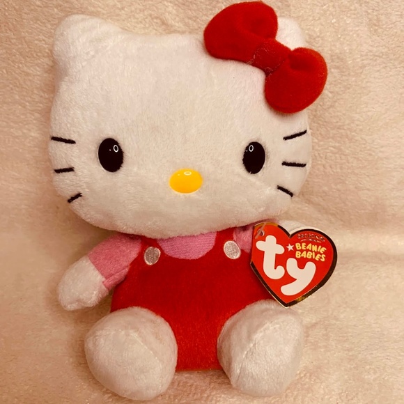 Hello Kitty Other - 6” Hello Kitty Beanie Baby